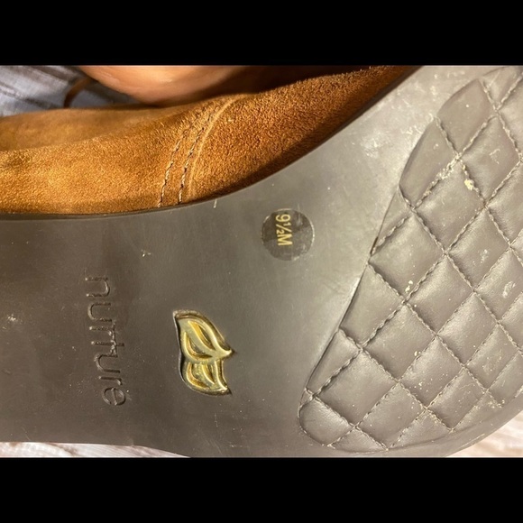 - Nurture Moseley Suede Ankle Suede with Leather lining Comfort Boots SIZE 9.5 - Picture 5 of 7